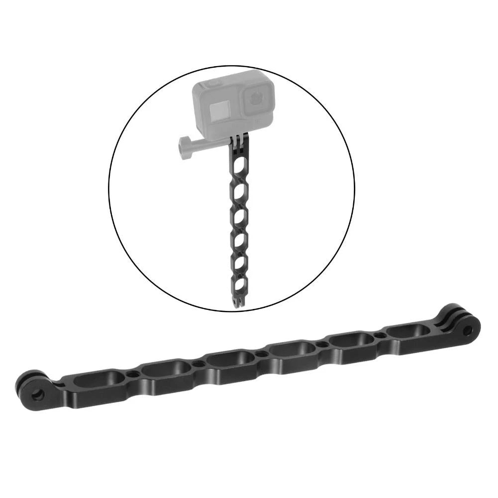 Angle Adjust Alloy Extension Rod Arm Mount Helmet For Gopro Max For Insta.360;