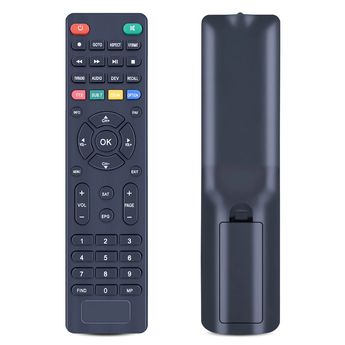 Replacement Remote Control For Golden Interstar HD FTA+, FTA-S, FTA S2
