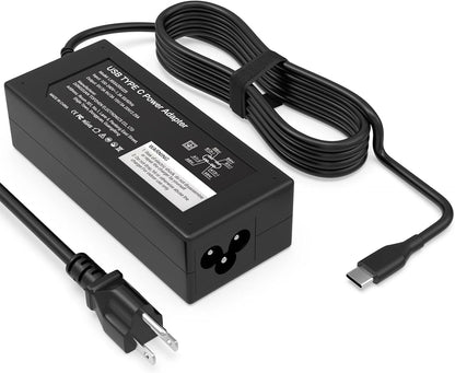 Universal Chromebook Charger-45W USB-C Power Adapter Compatible 45W USB C