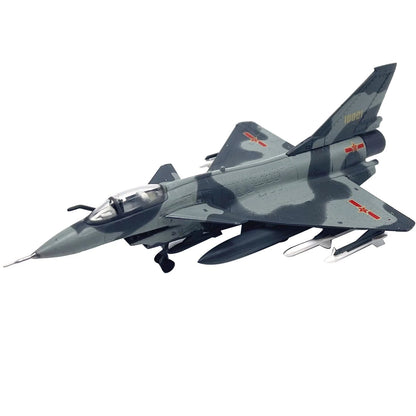1/144 Alloy Chinese Air Force J-10 Vigorous Dragon Fighter Simulation Model