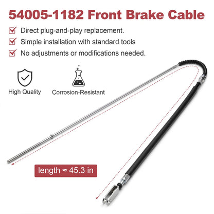 54005-1182 Front Brake Cable For Kawasaki Vulcan 800 1995-05 800 Classic 1996-05