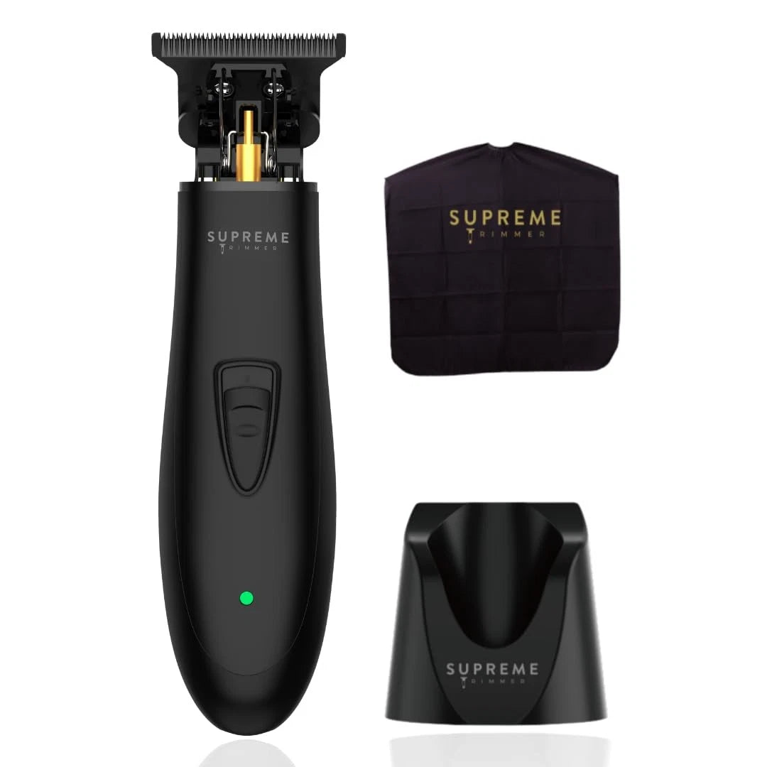 Supreme Trimmer T Shaper - Quiet Cordless Beard & Hair for Black Dlc