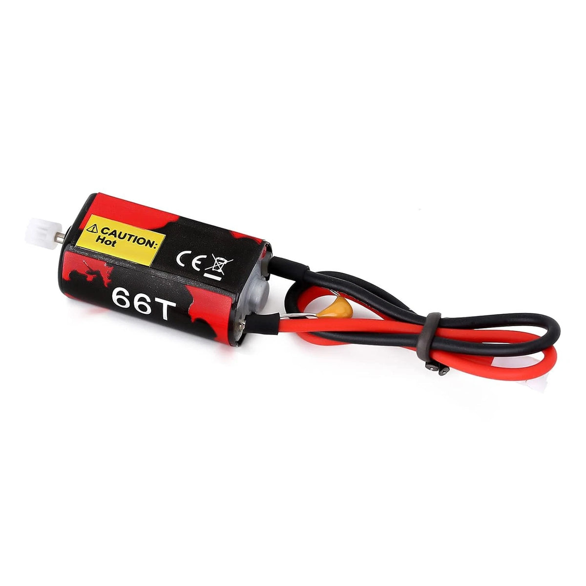 INJORA RC Motor II 050 66T Brushed with Metal Mount for SCX24...