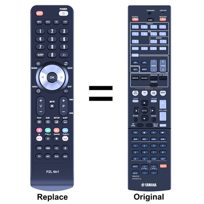 RAV331 WT92670 US Remote Control For Yamaha HTR-3063 HTR-3064 RX-V371 RX-V367