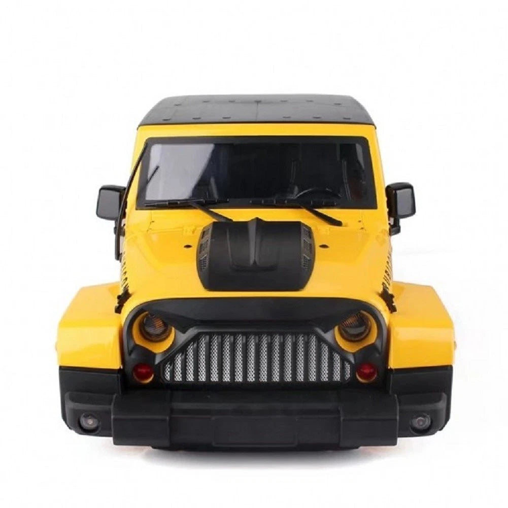 Plastic Hood& Front Air Inlet Grille Cover For Jeep Wrangler Rubicon 1:10RC Car