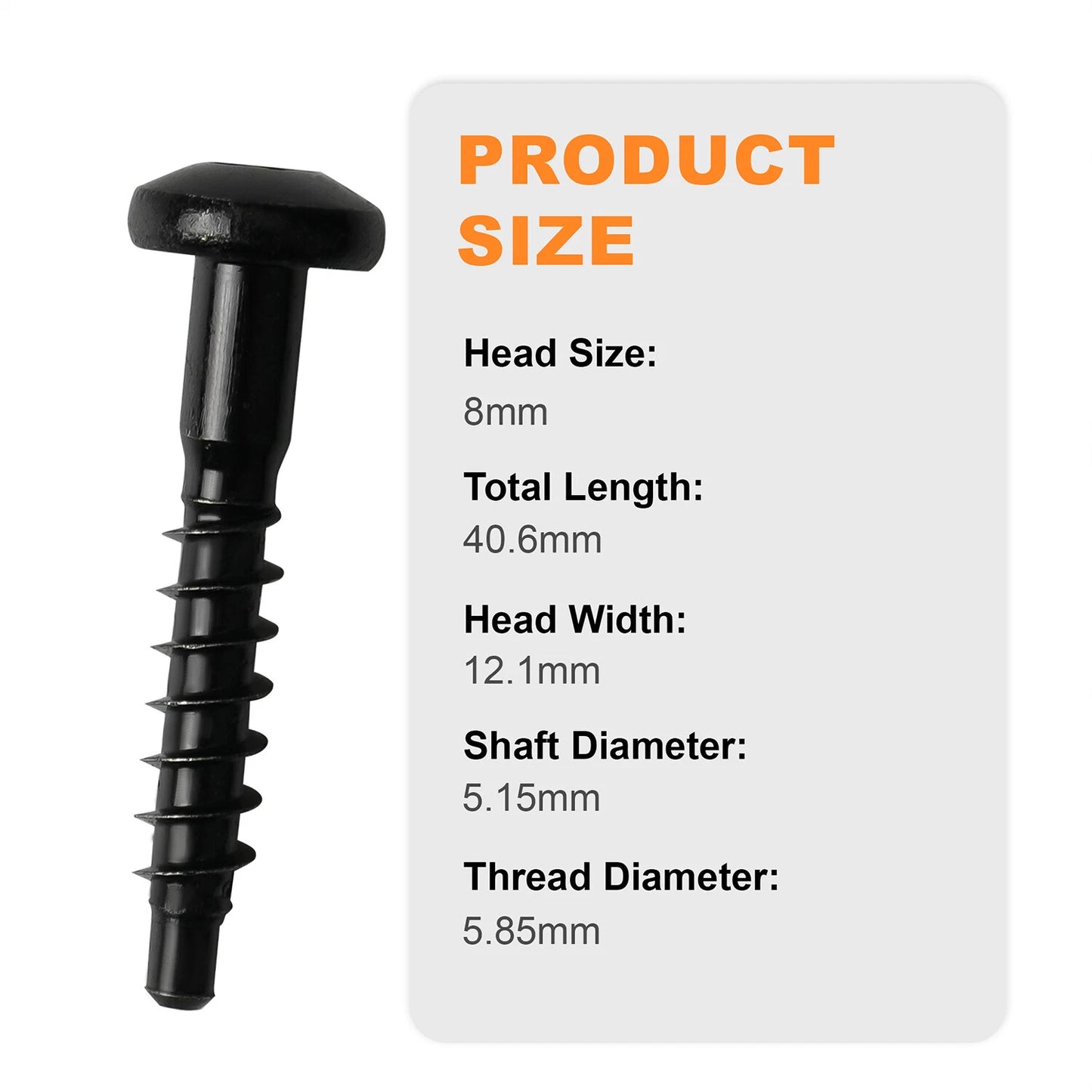 Air Box Cleaner Intake Retainer Screw Aftermarket Replacement for GM 11611199