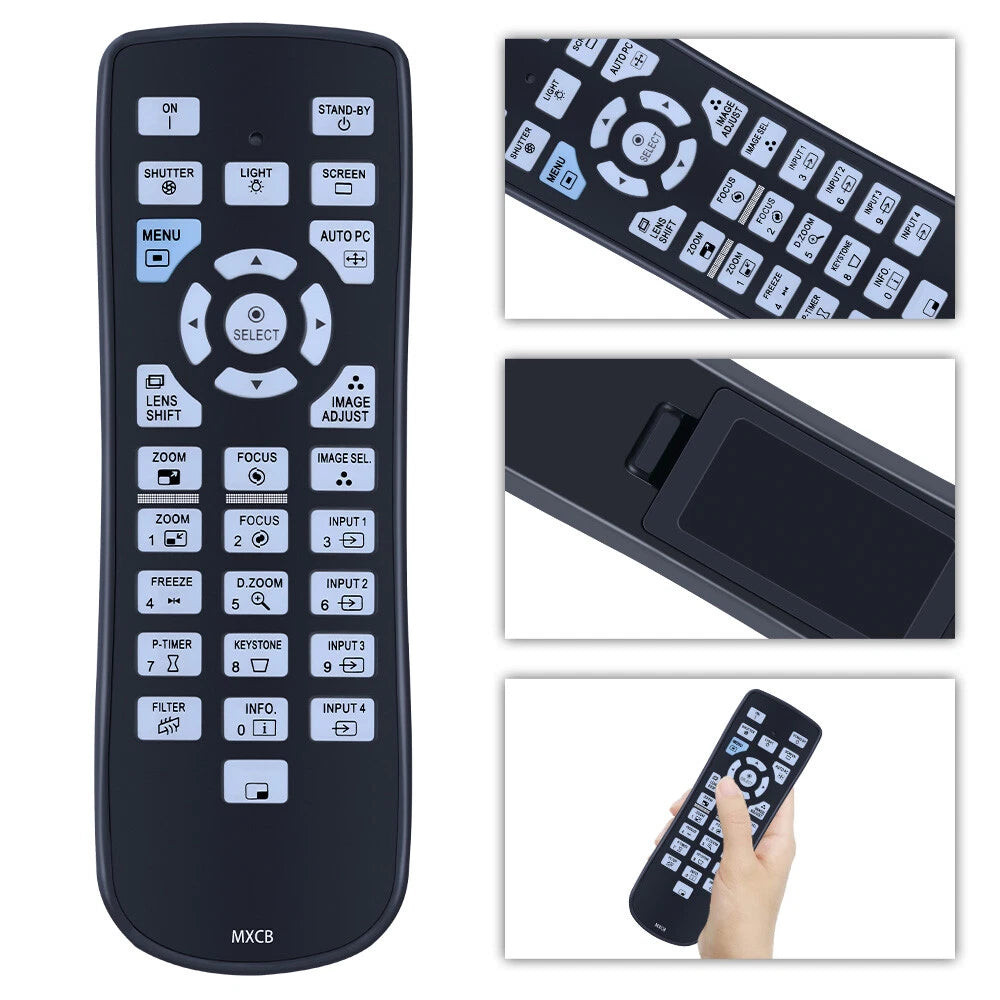 MXCB Remote Control For Sanyo Projector PLC-XM150 PLC-XP100 PLC-XM1500C