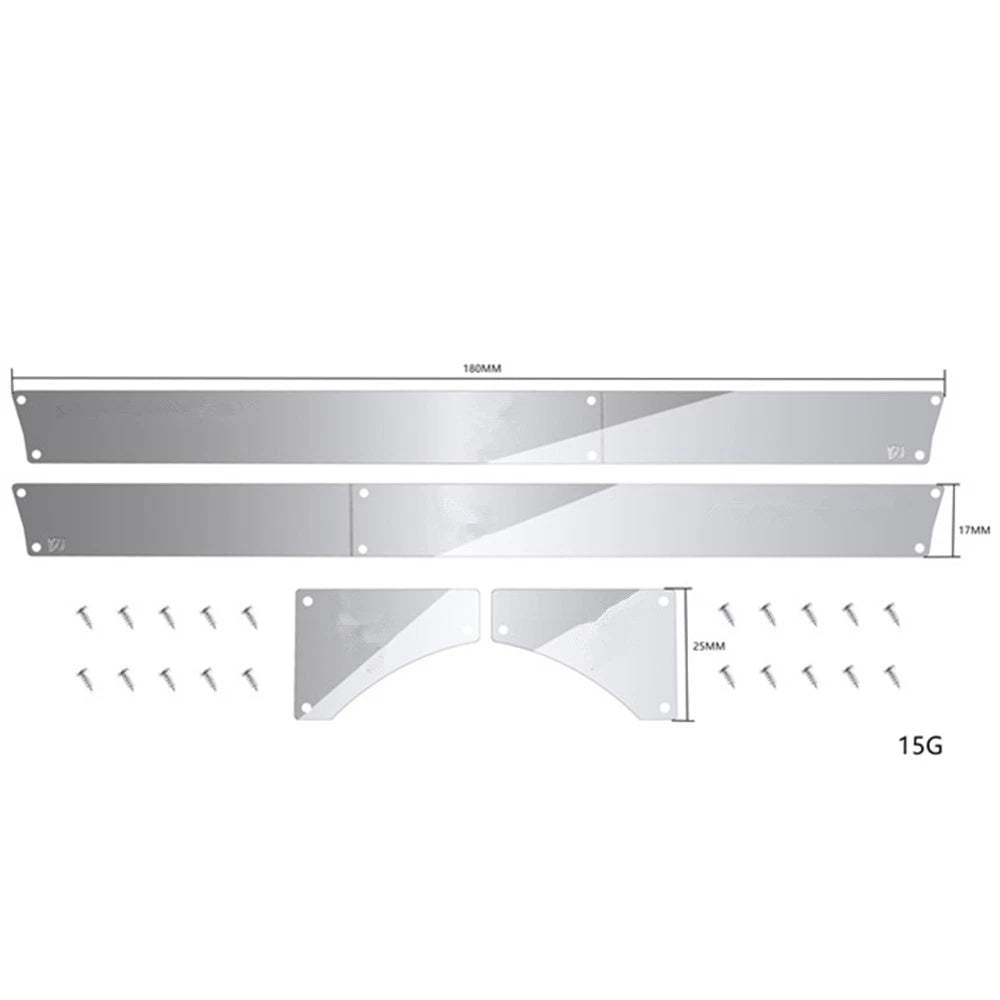 Anti-Scratch Plate Board Spare Parts for TRAXXAS TRX4 Bronco 2021 1/10 RC Car