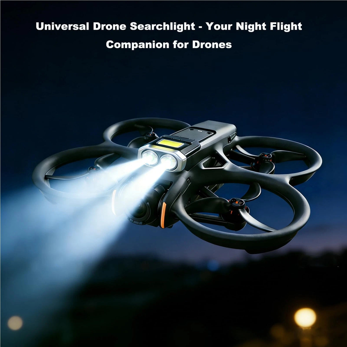Universal Drone LED Searchlight,Night Flight Safety Strobe Light
