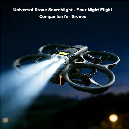Universal Drone LED Searchlight,Night Flight Safety Strobe Light