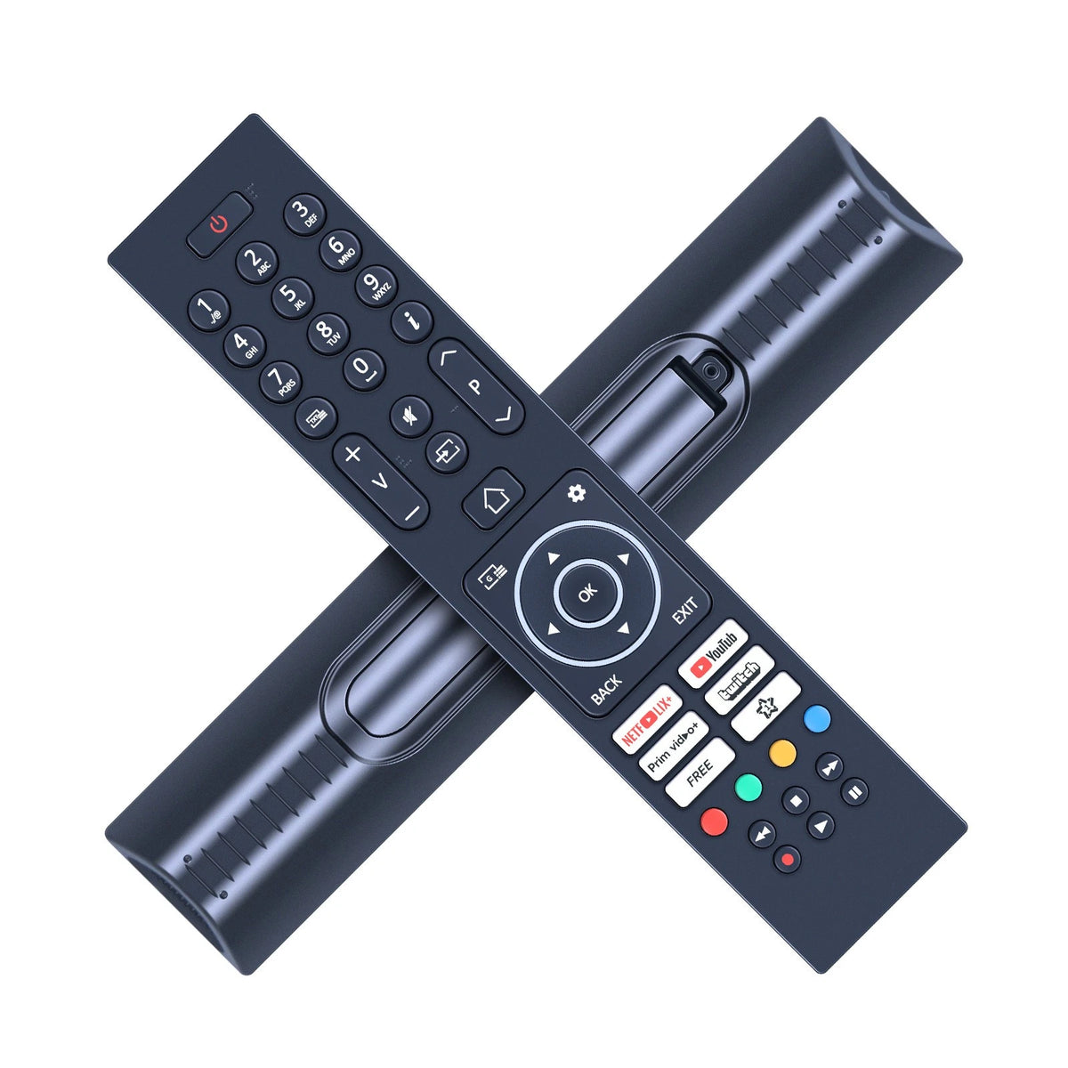 Replacement Remote Control For JVC LT-65VUQ3455 Smart TV