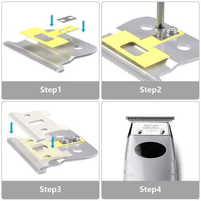 1PCS Blade Kit Replacement Clipper Trimmer Assembly Compatible For Andis Go
