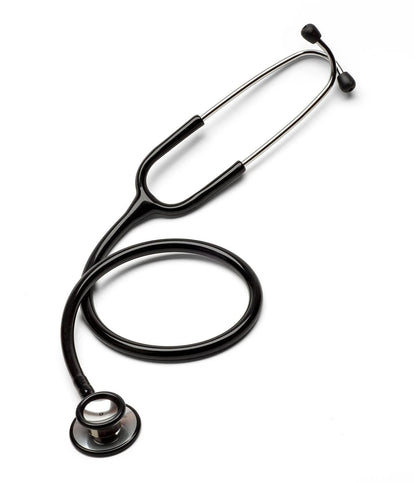 PARAMED Stethoscope - Classic Dual Head Cardiology for Medical, Black