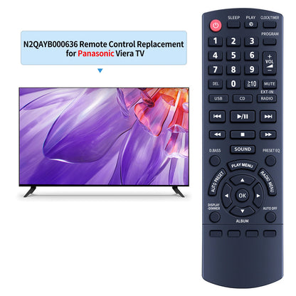 N2QAYB000636 Remote Control For Panasonic Audio System SA-AKX12, SA-AKX14