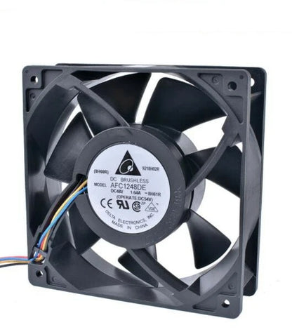 Delta AFC1248DE DC 48V 1.64A 120*38mm 4pin Server Cooling Fan PWM Speed Control