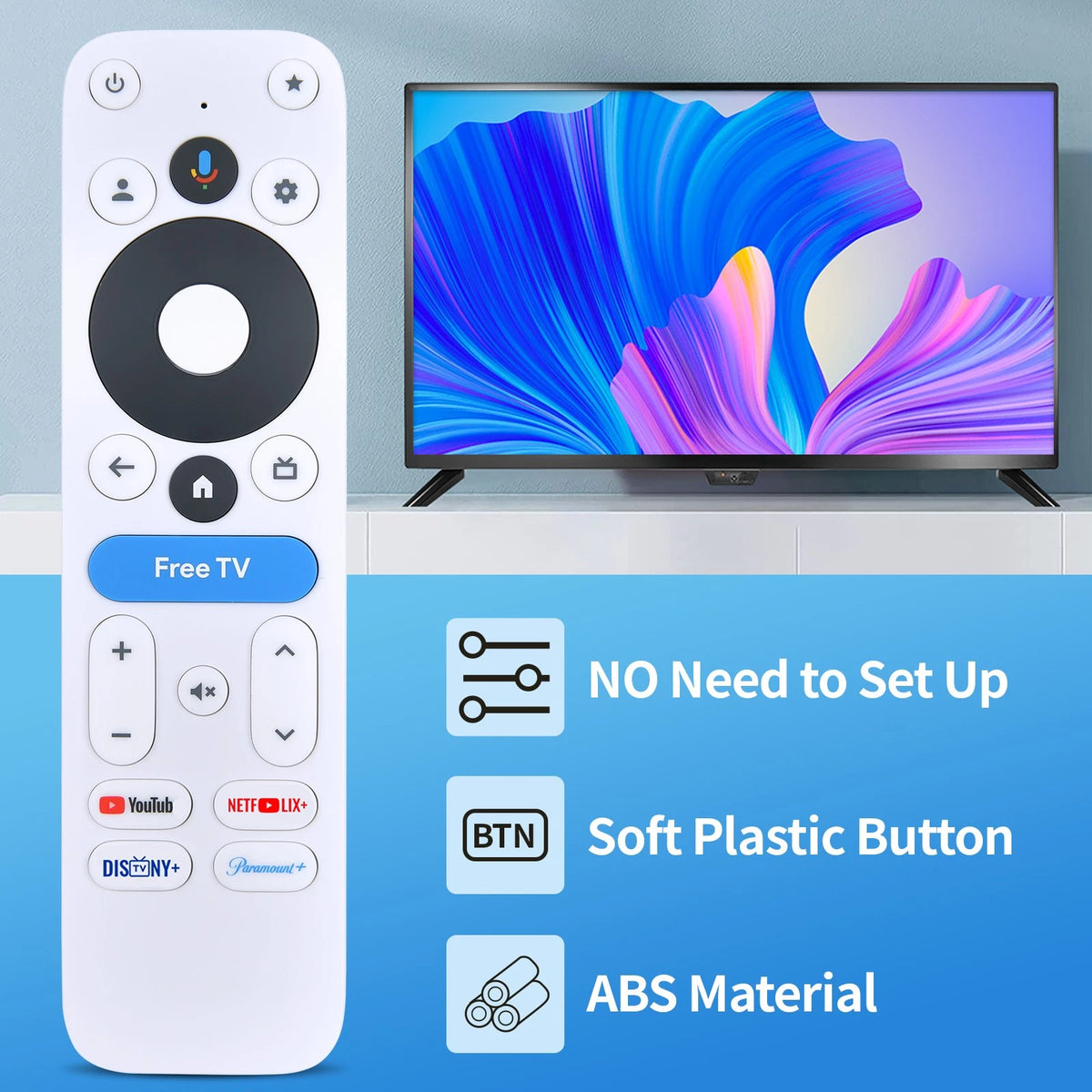 R-R-OHS-C314 Replace Remote Control For ONN 100149582 4k Plus Streaming Box