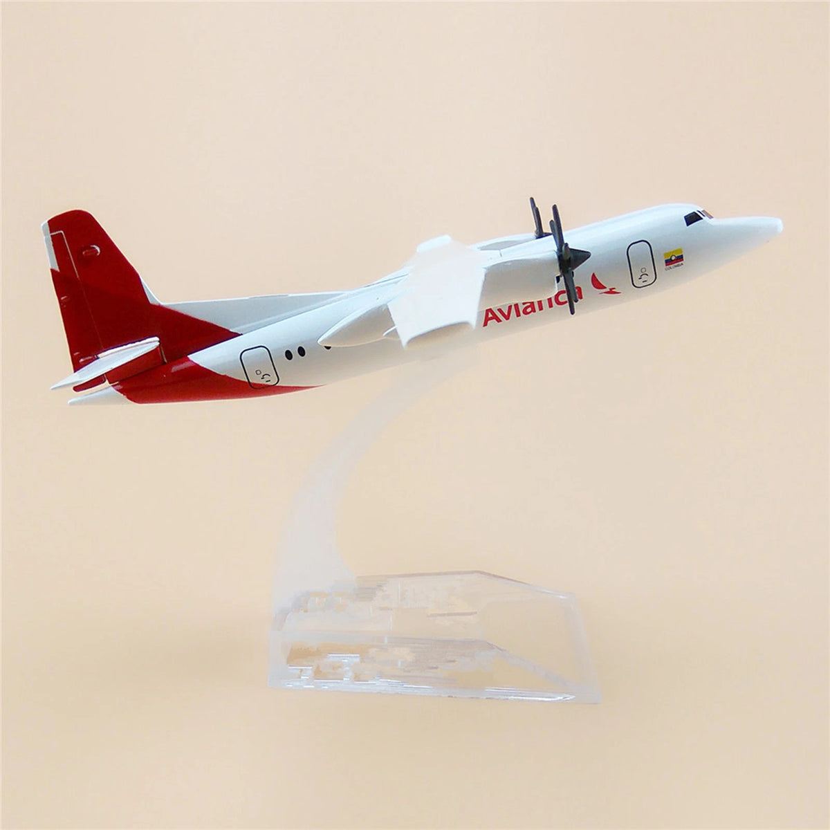 1:200 14cm Colombia Anca FOK F50 Airlines Plane Diecast Model Collection r