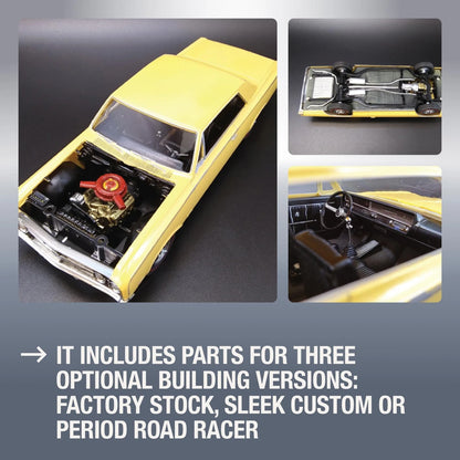 AMT 1964 Olds Cutlass 442 Hardtop 1:25 Scale Model Replica, Factory Color