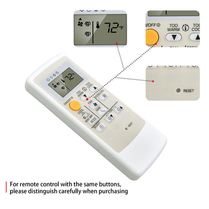 Remote Controller For Mitsubishi Electric Air Conditioner MS16A