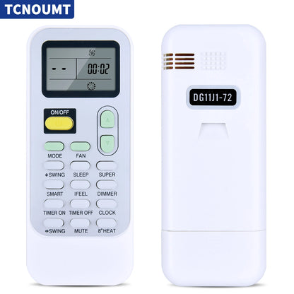 Replacement Remote Control For Hisense Air Conditioner DG11J1-71 DG11J1-72
