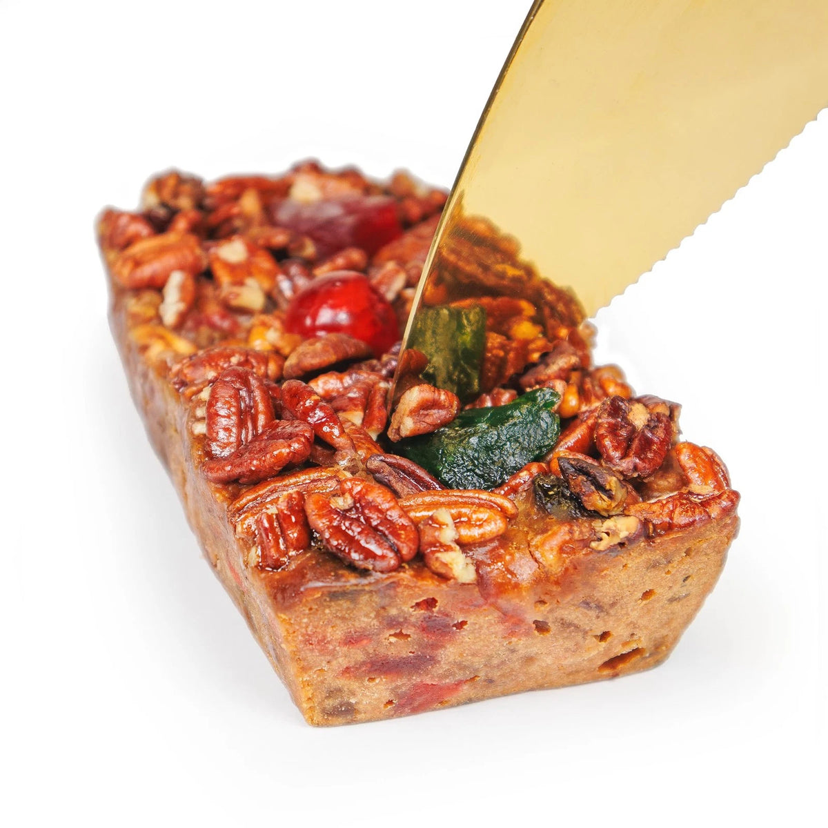 Collin Street Bakery Fruitcake - DeLuxe Loaf 2 Pack (14 oz each) - Medium