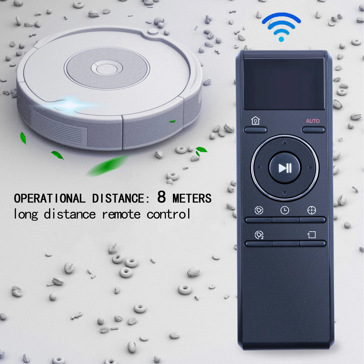 Remote Control For Goovi Robot Vacuum Cleaner J10C D380 D382 F007 F007C F015C