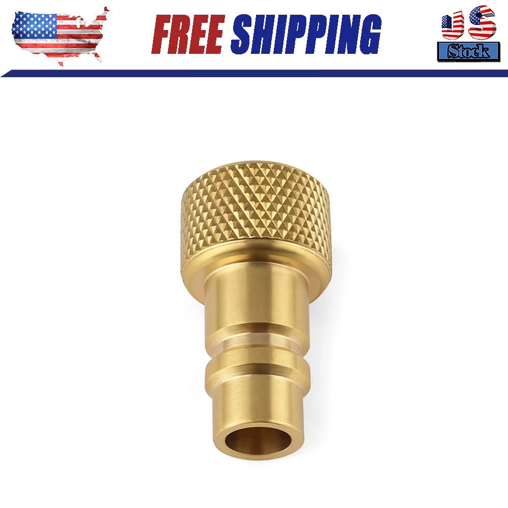 R134a Low-Side Metering Tank Adapter for Robinair 19590 Fast Recovery Connector