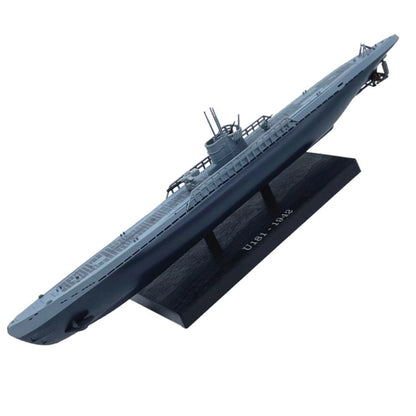 1/350 1942 WWII Germany U181 Navy Submarine Model Alloy Military Diecast Craft