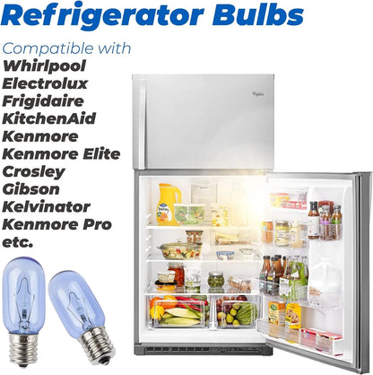 297048600 241552802 Refrigerator Light Bulb Replacement T8 120V 40W...