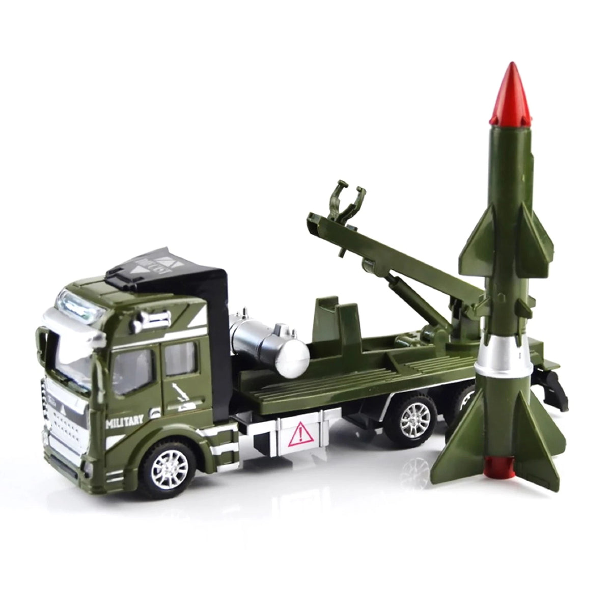 1:64 Pull Back Military Truck Car Model Collection Vehicle Toy Kids Gift Display