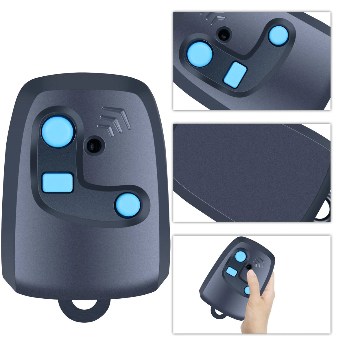 For Peccinin Remote Control Garage Door Gate Opener 433.92Mhz Rolling Code