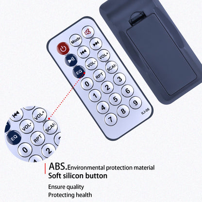 Remote Control For Pyle Portable Bluetooth PA Speaker System PPHP1542B PPHP1264A