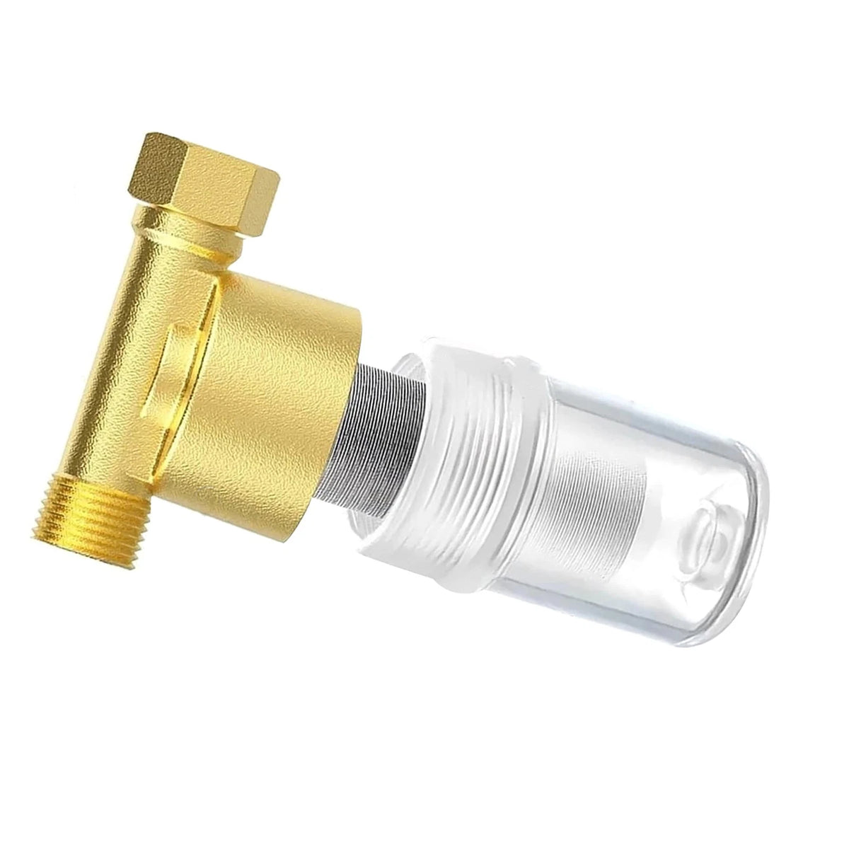 Brass Sediment Filter for Water Heater 40 Micron 1/2 Inch 3/4 Inch Clean Meshes