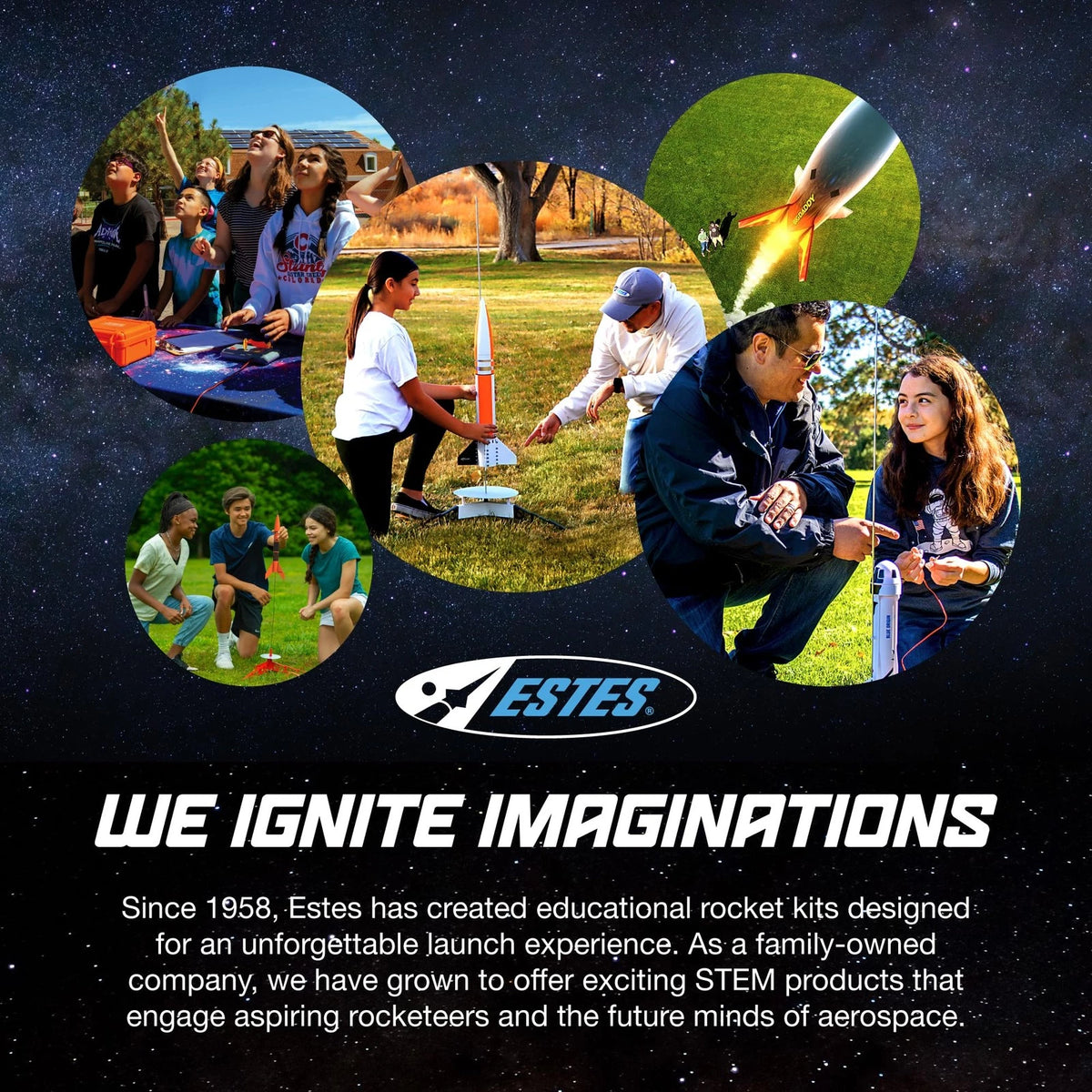 Estes 2452 Athena Rocket-Building Kit, Prebuilt Beginner Medium, Brown