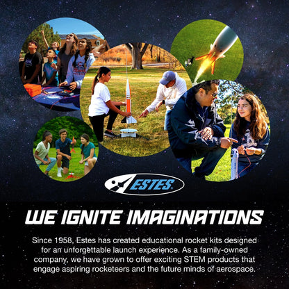 Estes 2452 Athena Rocket-Building Kit, Prebuilt Beginner Medium, Brown