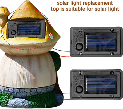 Battery Box, Solar Lantern Light Replacement Parts Top for Outdoor 4PCS