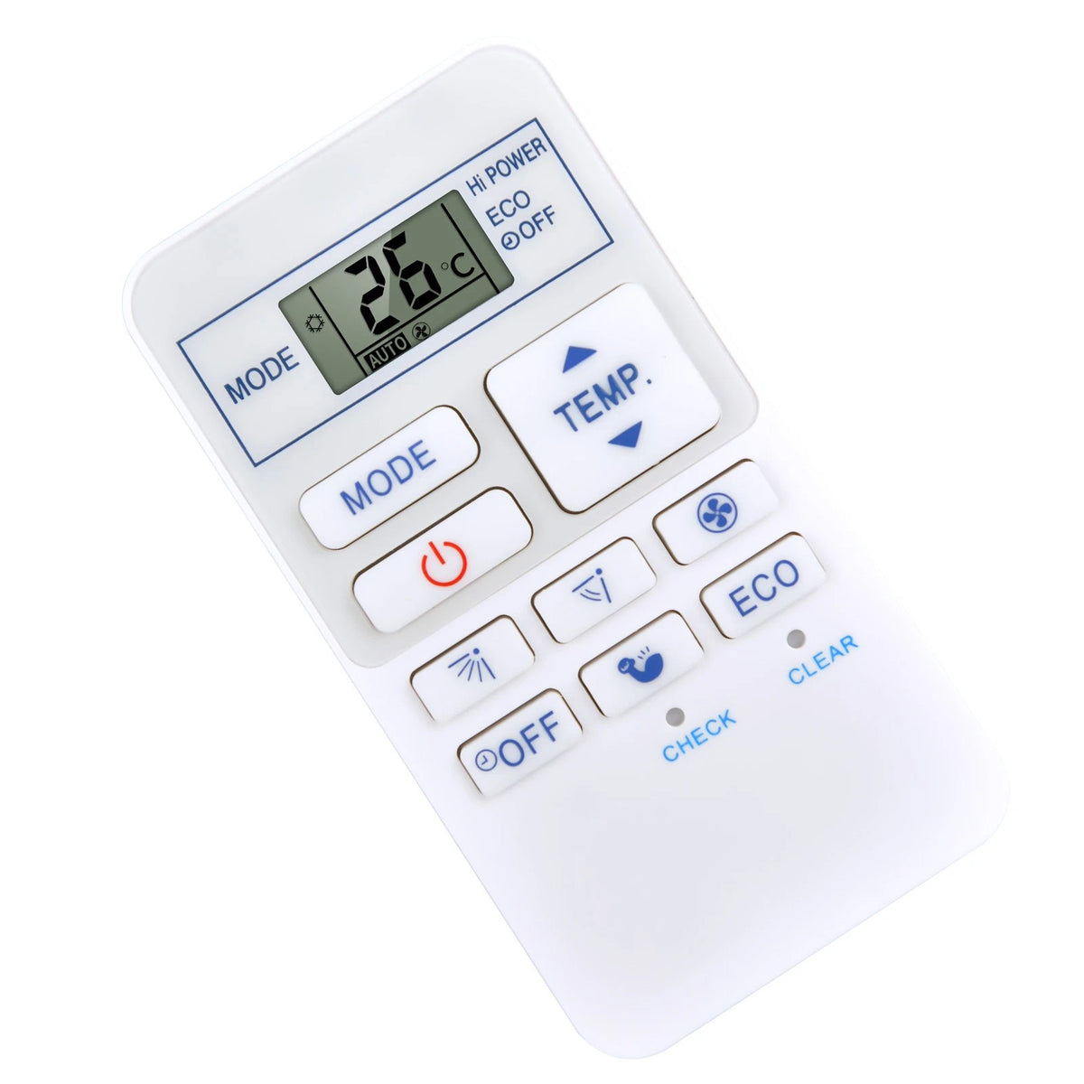 Replacement Remote Control For Carrier Air Conditioner WC-UA04NE 43T6V694