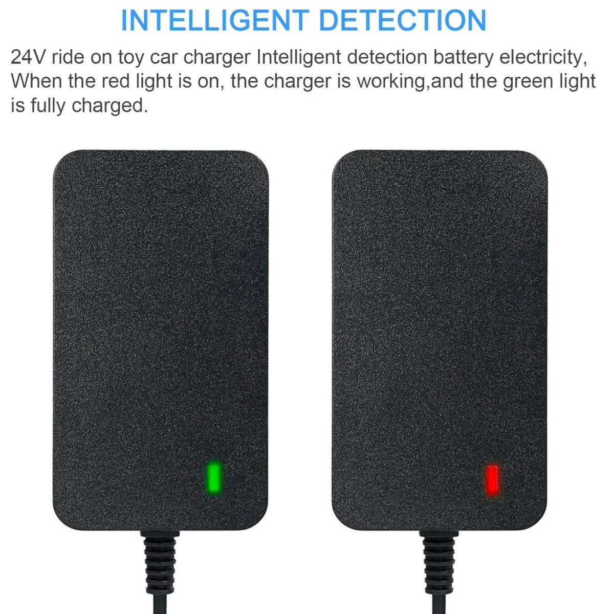 24 Volt Kids Battery Charger For Ride On Car With Charge Indicator
