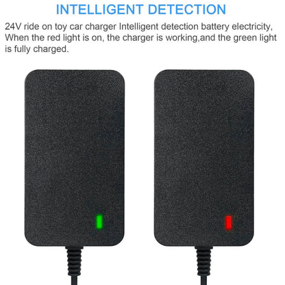 24 Volt Kids Battery Charger For Ride On Car With Charge Indicator