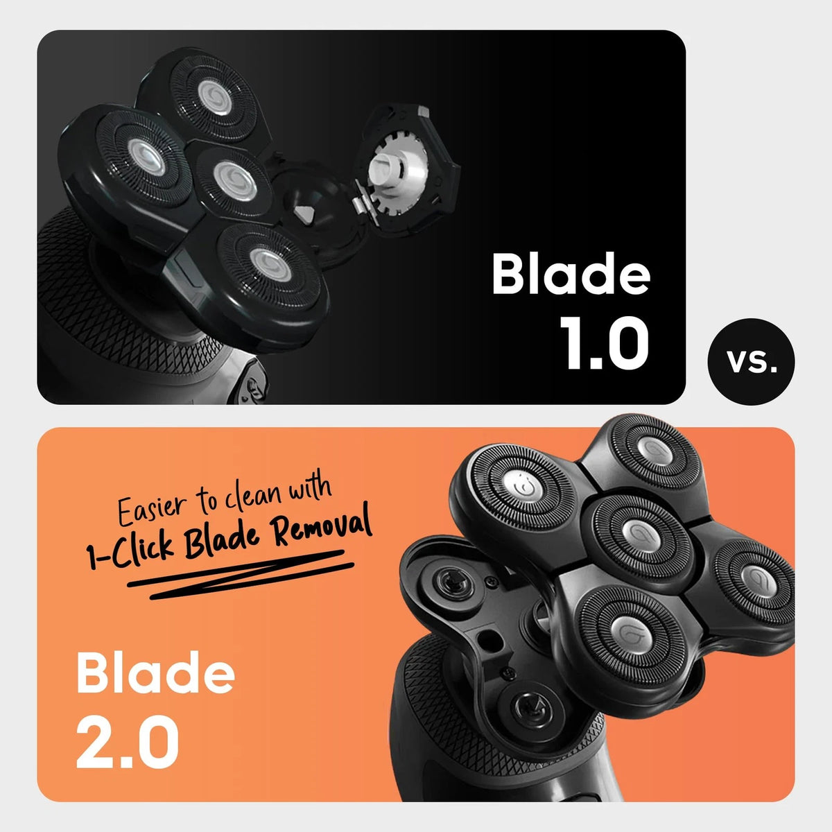 BaldiePro Blade Refill 2.0 + 1 Count (Pack of 1), + Chamber