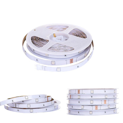 5M 16ft LED Strip Lights RGB 5050 Colour Changing Tape TV Cabinet Kitchen