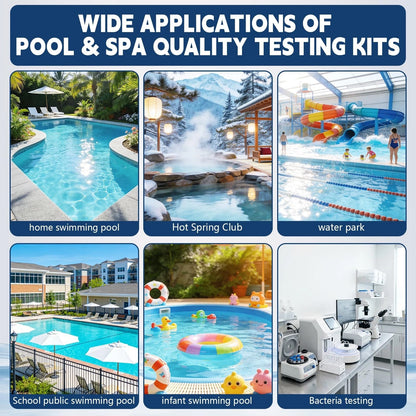 8-in-1 Pool Test Strips, 151 Strips Spa and Hot Tub Water Testing Kit, Pool...