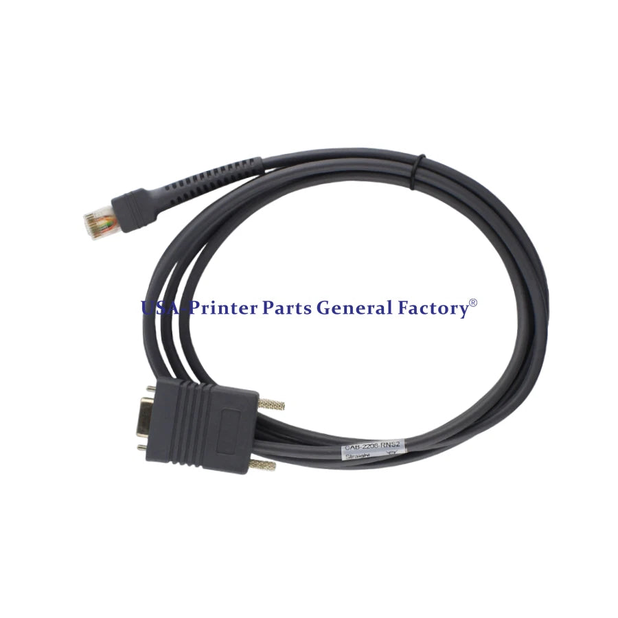 CBA-R01-S07PAR 6FT RS232 Serial Cable Fit For Symbol LS7708 LS2208 LS4208