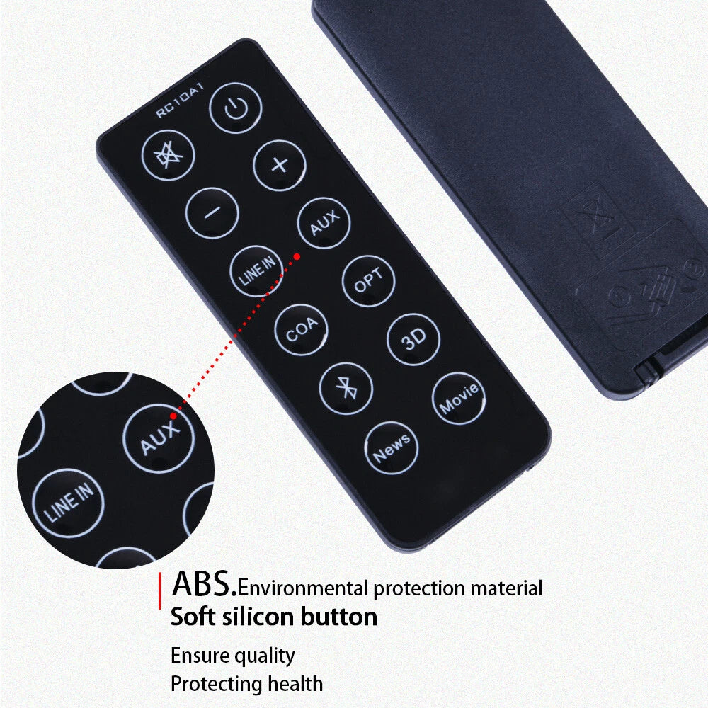 RC10A1 Replacement Remote Control For Edifier CineSound B3 Soundbar