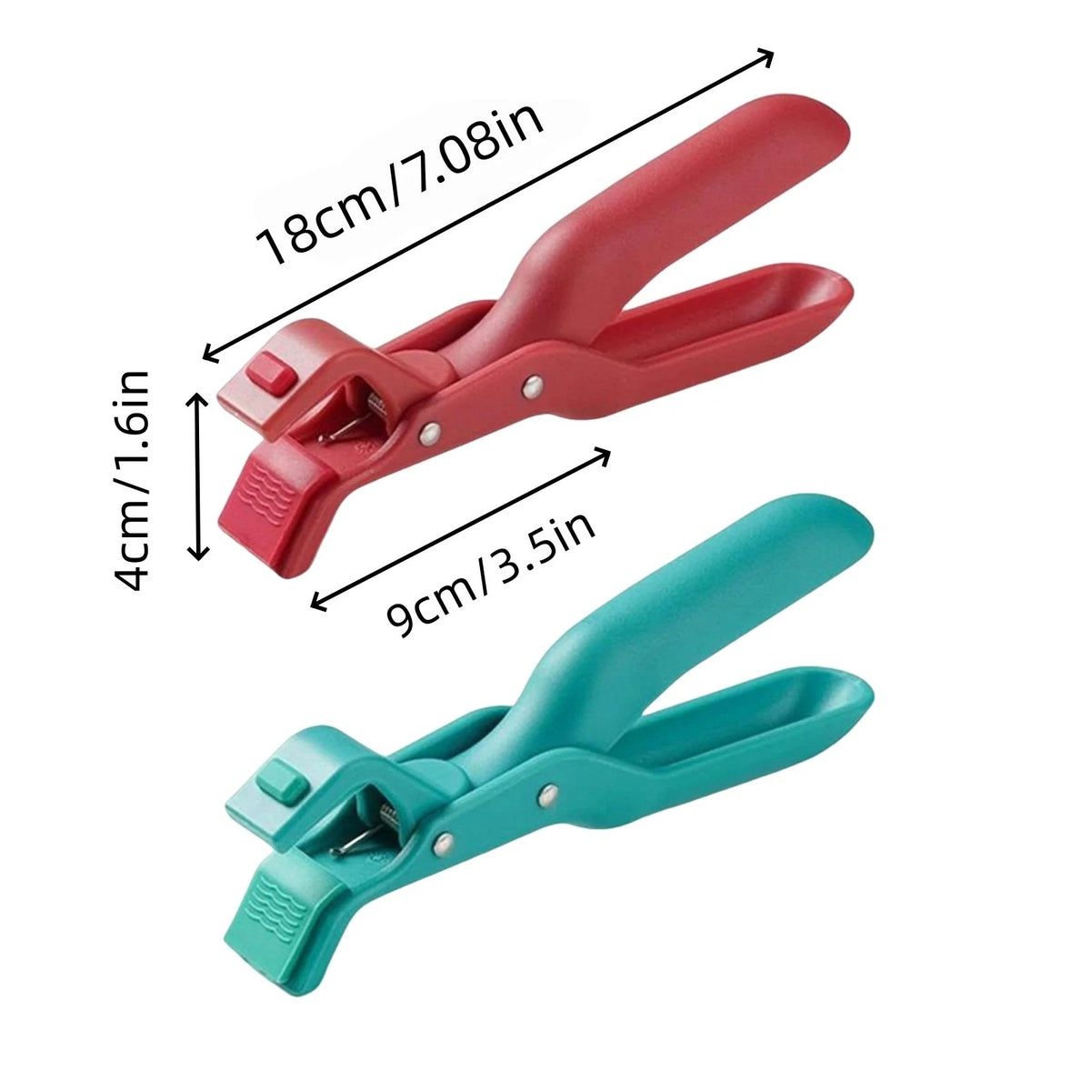 For Kitchen Use 2 Pack Hot Plate Gripper Anti-Scalding Tongs Bowl Clip Tools
