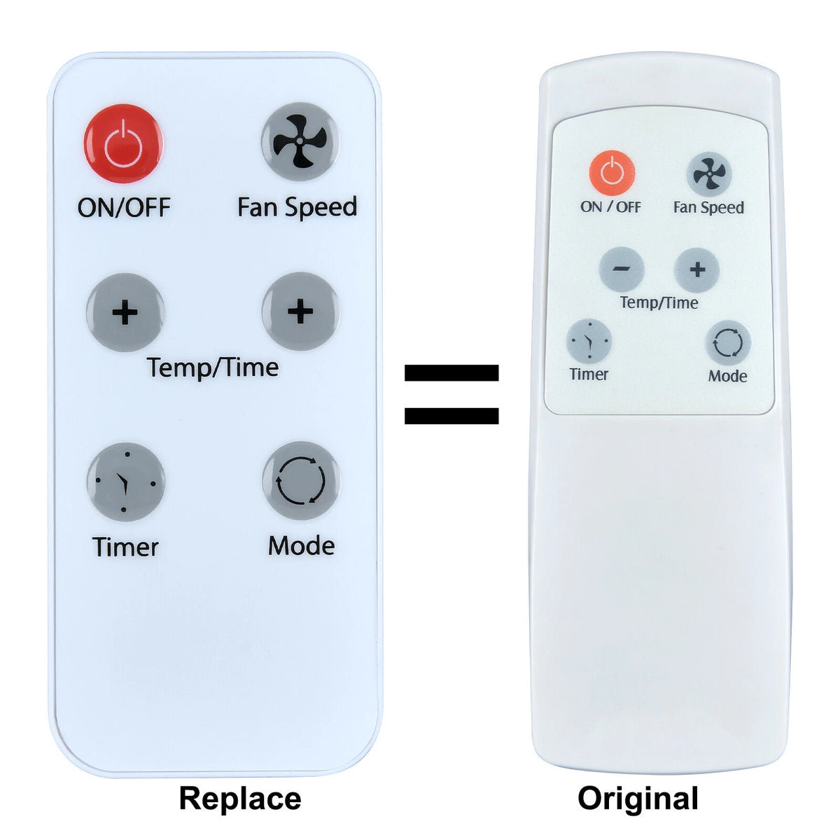 AC Remote Control For Fedders Maytag 112150010006 A6X06F2A, A6D30E7A, A6D30E7AA