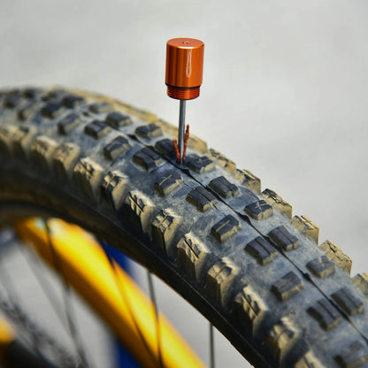 Granite Stash Tubeless Flat Tire Repair Kit Bike Tool Taille unique, Orange