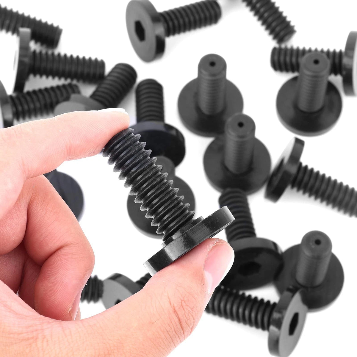 20pcs Long Bolts Compatible with Suncast, Black Durable Size 2, black