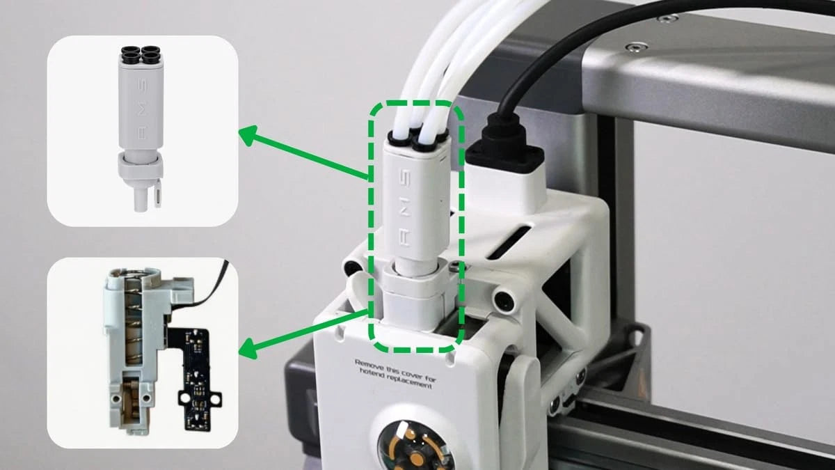 TANGBOLIBO AMS Lite Filament Hub Kit for Bambu Lab A1 & Mini 3D Printers...