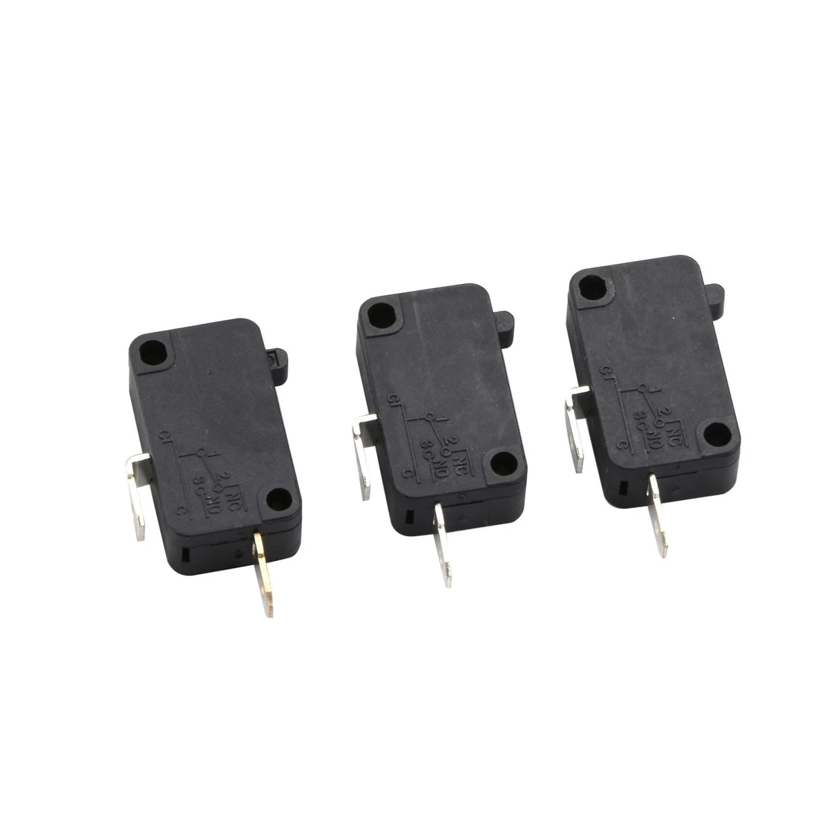 3x Microwave Oven Door Switch for Microwave 16A 125/250V(Normally O&C)